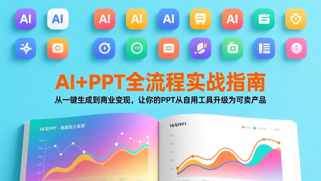 AI+PPT全流程实战指南：从一键生成到商业变现，让你的PPT从自用工具升级为可卖产品|协议软件打粉软件