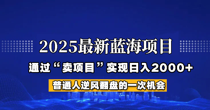 2025年蓝海项目，如何通过“网创项目”日入2000+|HOOK协议网