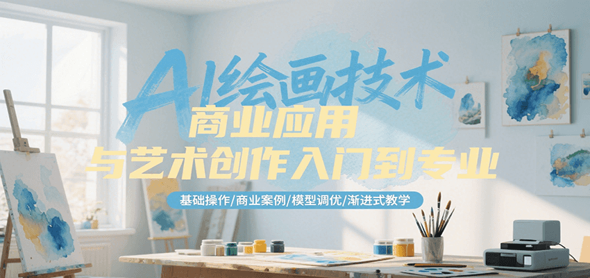 AI绘画技术商业应用与艺术创作入门到专业，基础操作/商业案例/模型调优/渐进式教学|HOOK协议网