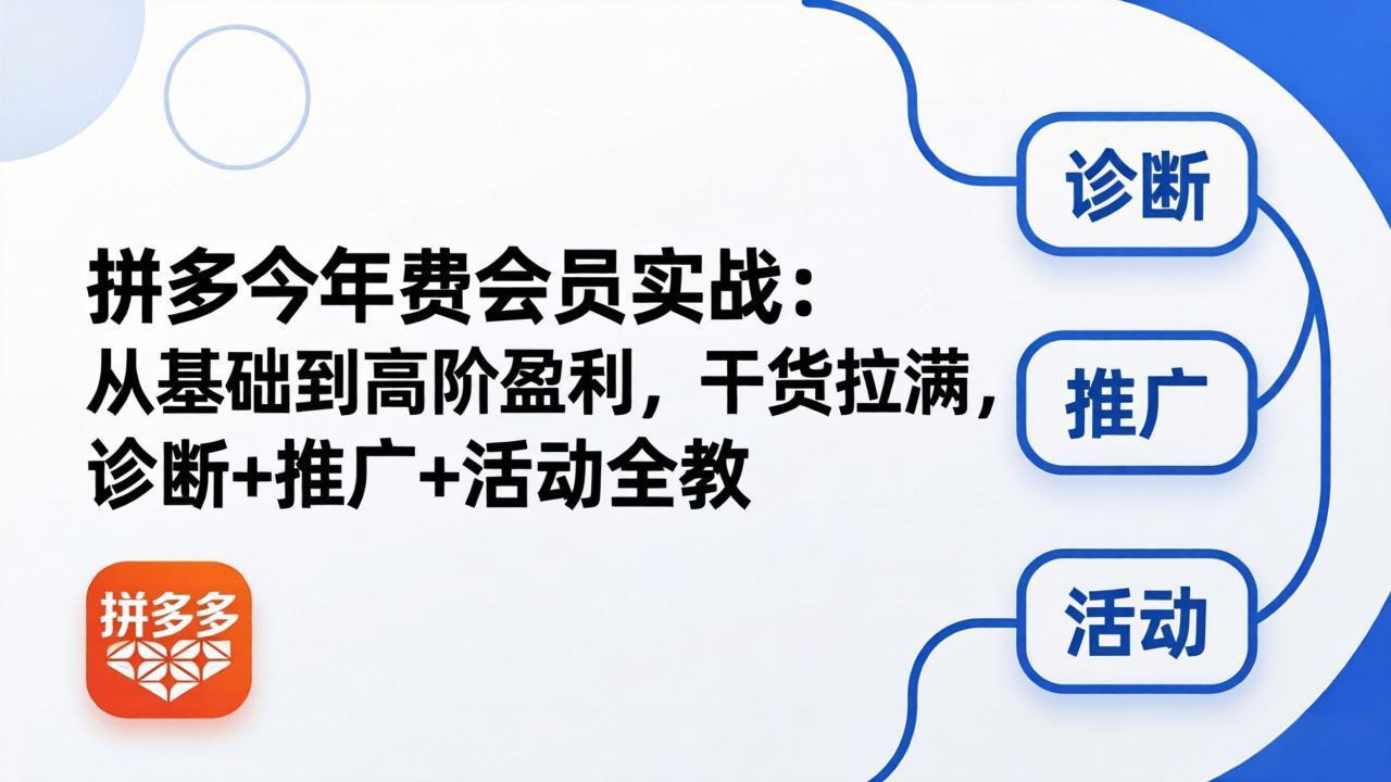 拼多多年费会员实战(更新26年5月15|一人科技公司导航