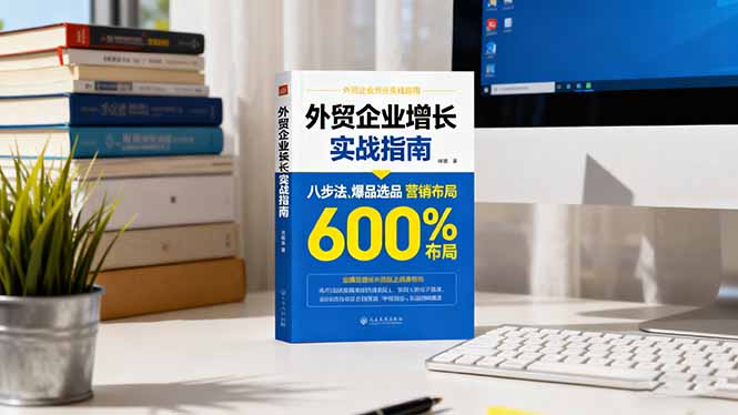 外贸企业增长实战指南，八步法、爆品选品、营销布局，业绩增长300%|HOOK协议网
