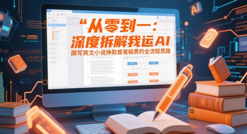 从零到一：深度拆解我运用AI撰写爽文小说挣取首笔稿费的全流程思路|HOOK协议网