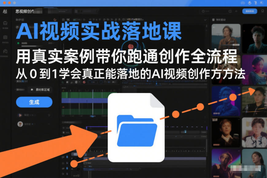 AI视频实战落地课，用真实案例带你跑通创作全流程，从0到1学会真正能落地的AI视频创作方法|HOOK协议网
