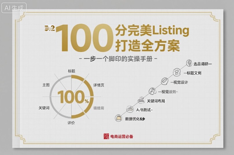 100分完美Listing打造全方案，想要完美listing必须是需要一步一个脚印的|HOOK协议网