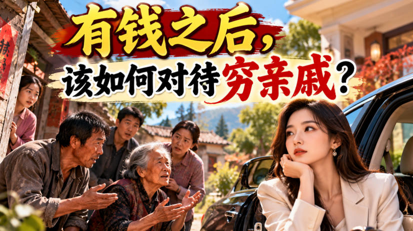 某公众号付费文章：有钱之后，该如何对待穷亲戚？|一人科技OPC聚合软件