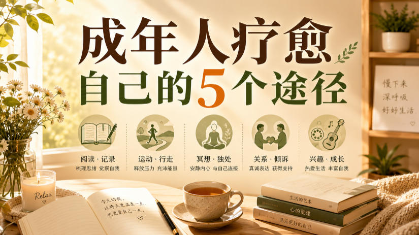付费文章：成年人疗愈自己的5个途径|一人科技OPC聚合软件