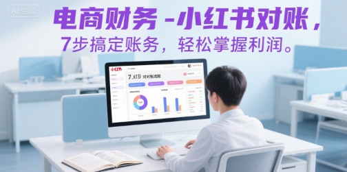 电商财务-小红书对账，7步搞定账务，轻松掌握利润|HOOK协议网