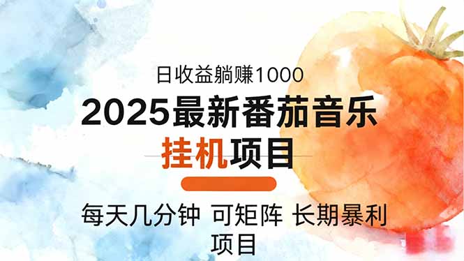 2025年最新番茄音乐人挂机项目，每天几分钟，月入1000＋，可矩阵，一台...|HOOK协议网