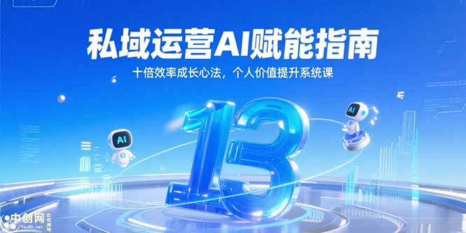 私域运营AI赋能指南，十倍效率成长心法，个人价值提升系统课|HOOK协议网