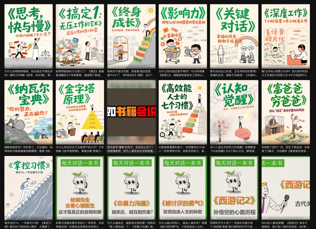 利用扣子工作流制作AI视频工具，一键制作“假如书籍会说话”爆款视频保姆级教程|HOOK协议网