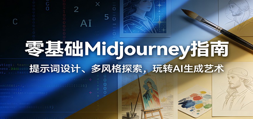 图片[1]|零基础Midjourney指南：提示词设计、多风格探索，玩转AI生成艺术|HOOK协议网