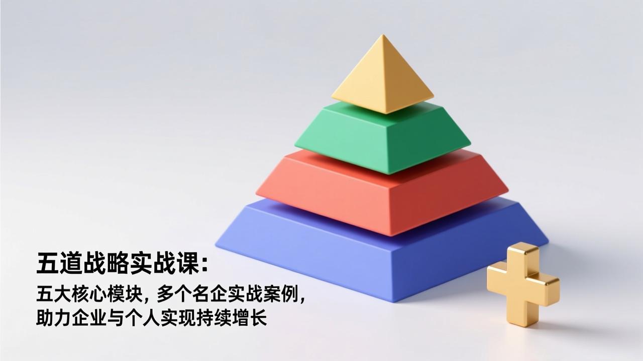 五道战略实战课：五大核心模块，多个名企实战案例，助力企业与个人实现持续增长|HOOK协议网