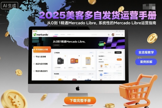 2025美客多自发货运营手册：从0到1精通Mercado Libre，系统性的Mercado Libre运营指南|HOOK协议网