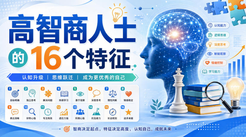 付费文章：高智商人士的16个特征|一人科技OPC聚合软件