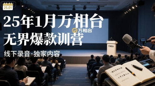 25年1月万相台无界爆款特训营线下录音|HOOK协议网
