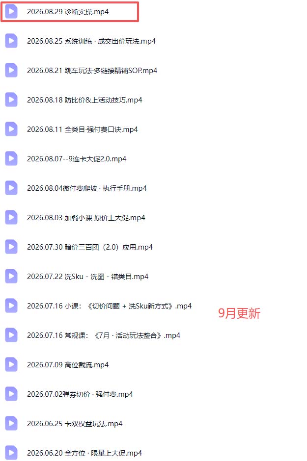 拼多多实战特训营(更新26年0831|一人科技OPC聚合软件