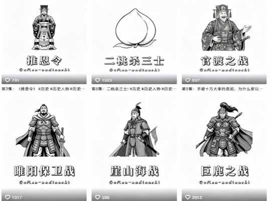 抖音历史博弈思维赛道变现：读懂人性权谋看透规则底层逻辑，提升格局破局人生，伙伴计划+精选独家收益|一人科技OPC聚合软件