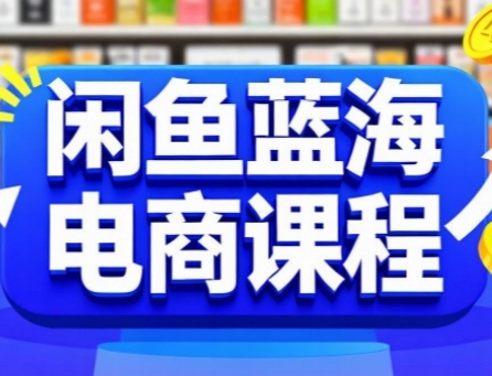 闲鱼蓝海电商课程，手把手助你快速上手，轻松实现闲鱼稳定盈利|HOOK协议网