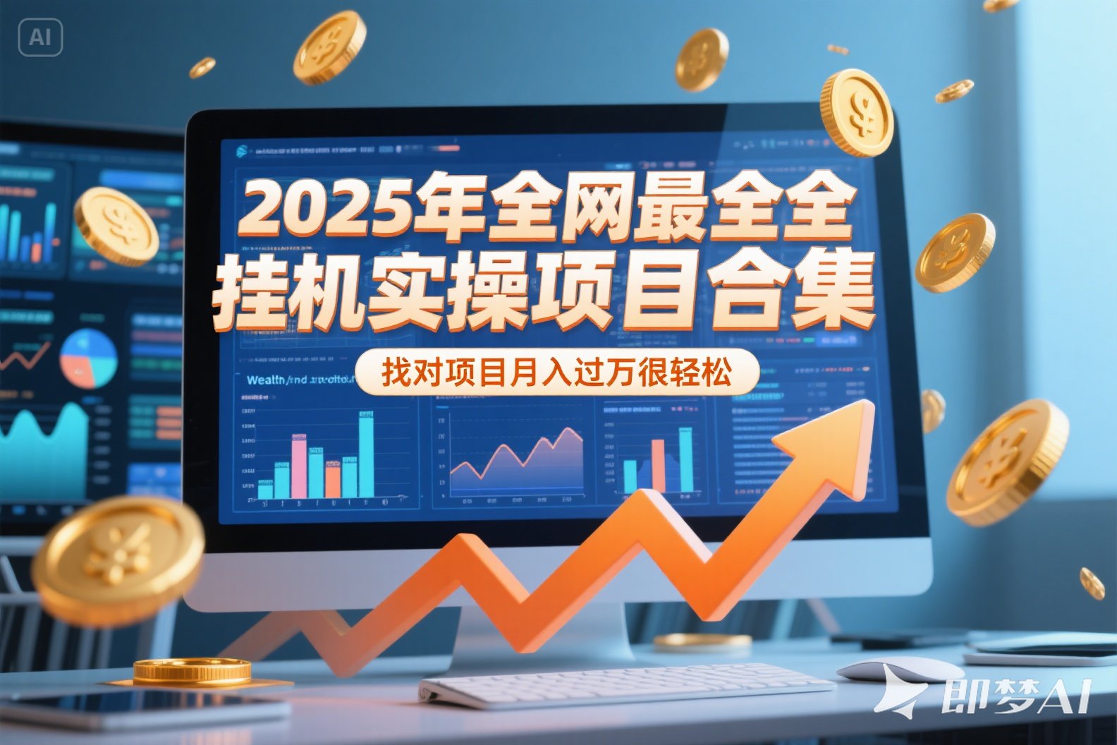 2025年挂机实操项目实操演练，挂机类型，AI直播类型，轻资产创业类型…|HOOK协议网