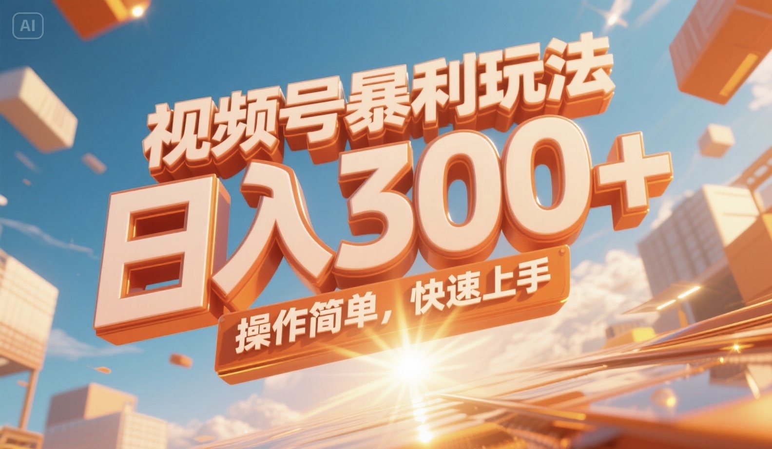 视频号暴利玩法，日入300+，操作简单，快速上手。|HOOK协议网