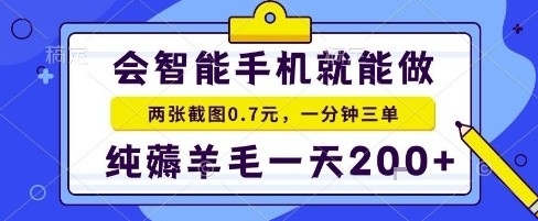手机项目，二十秒一单，纯薅羊毛一天2张+做就有【揭秘】|HOOK协议网