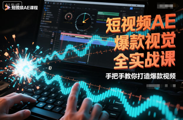 短视频AE爆款视觉全实战课，手把手教你打造爆款视频|HOOK协议网