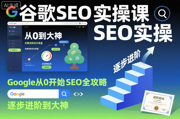 谷歌SEO实操课，Google从0开始SEO全攻略，逐步进阶到大神|HOOK协议网