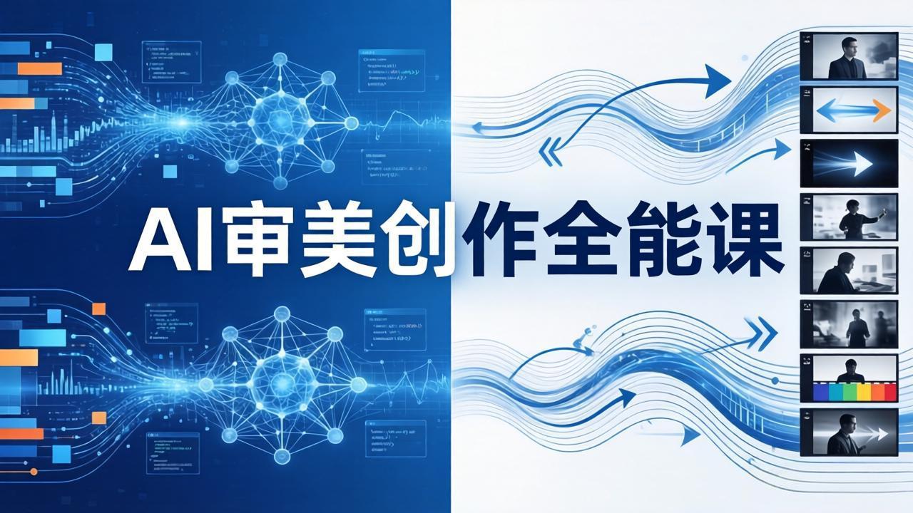 AI审美创作全能课：MJ+Seedance+模型训练+影视分镜+编剧，一站式掌握AI艺术创作|协议软件打粉软件