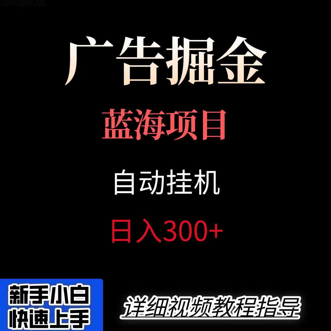 广告自动挂机掘金项目，小白轻松入手，迈出实现副业收入大于主业收入的一步|HOOK协议网