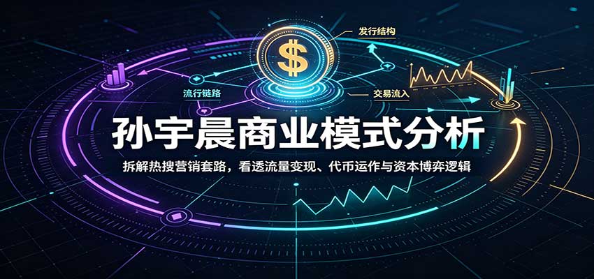 孙宇晨商业模式分析：拆解热搜营销套路，看透流量变现、代币运作与资本博弈逻辑|一人科技OPC聚合软件