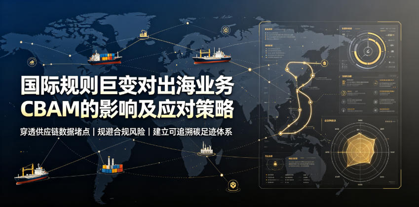 国际规则巨变对出海业务CBAM的影响及应对策略，帮助企业穿透供应链数据堵点，规避合规风险|一人科技OPC聚合软件