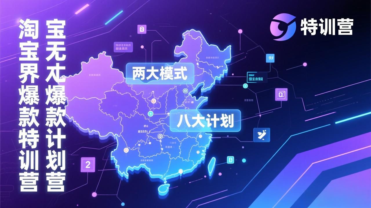 淘宝无界爆款训练营：2026年1月杭州线下高端集训课，3天构建两大模式八大计划体系|HOOK协议网