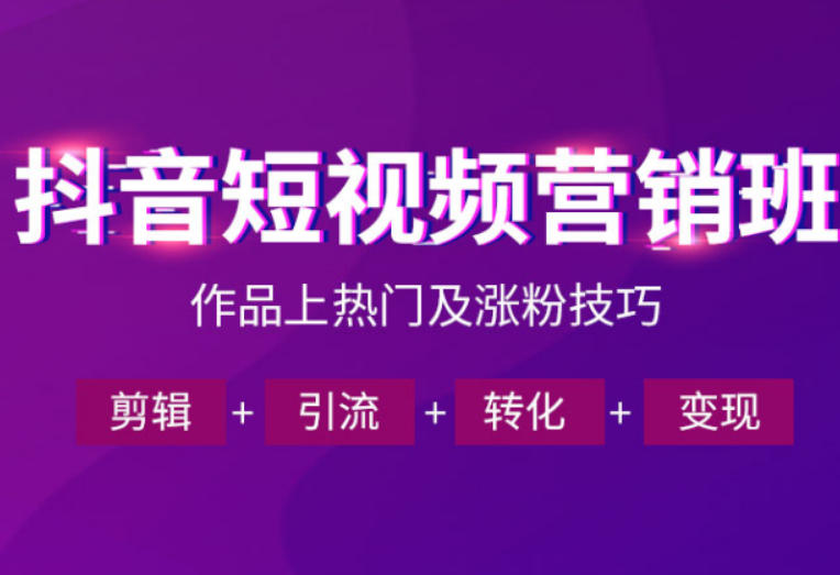 抖音短视频运营班，一门课学会作品上热门及涨粉技巧，引流转化剪辑变现(2026年5月)|一人科技公司导航