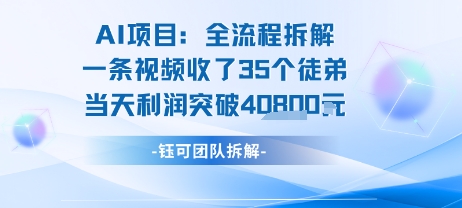 AI收徒变现闭环：一条视频收35人，日入1k+(附完整SOP)|HOOK协议网