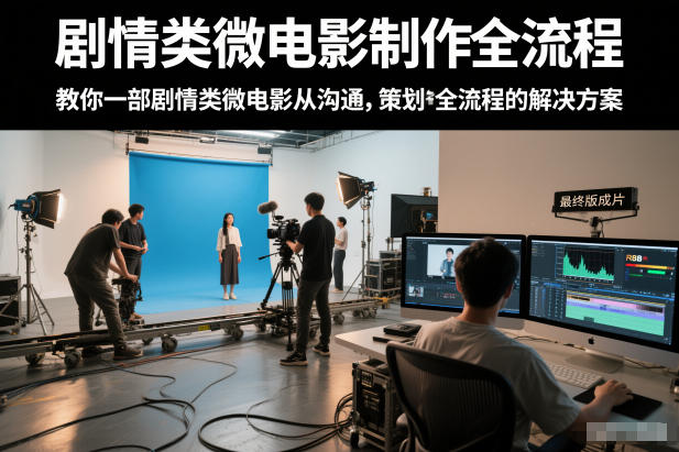 剧情类微电影制作全流程，教你一部剧情类微电影从沟通，策划到拍摄制作全流程的解决方案|HOOK协议网