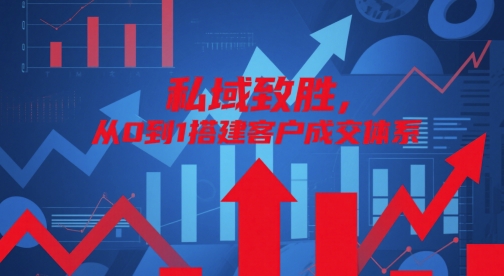 私域致胜，从0到1搭建客户成交体系|HOOK协议网
