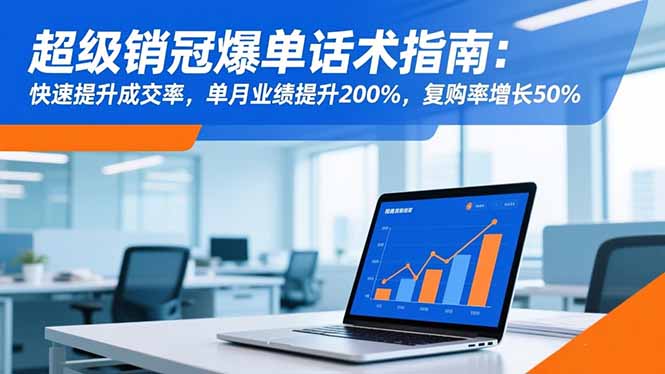 超级销冠爆单话术指南：快速提升成交率，单月业绩提升200%，复购率增长50%|HOOK协议网