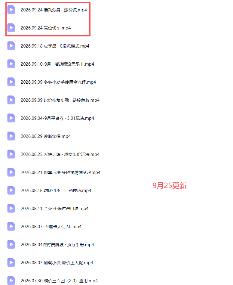 拼多多实战特训营(更新0926|一人科技OPC聚合软件