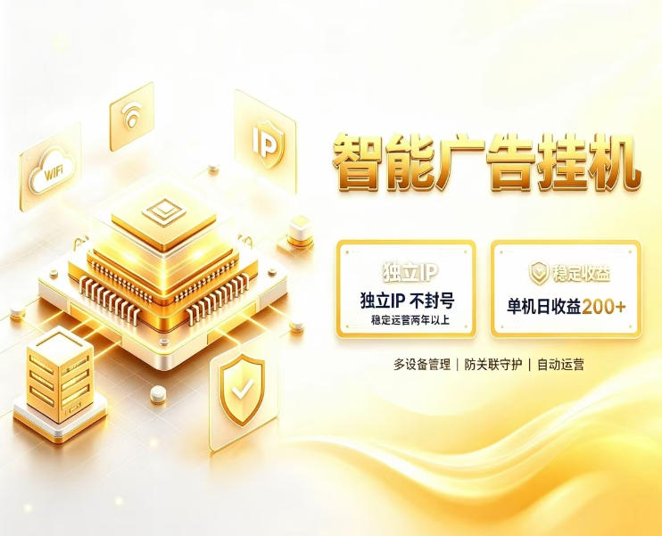 基于百度广告生态，零基础可做，三年成熟广告挂G变现项目，独立IP挂G，安全不封号【揭秘】|一人科技OPC聚合软件