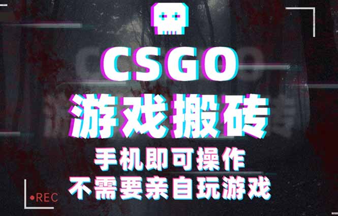 CSGO游戏挂机捡漏，单日扫货500+，年底小高峰上车可吃肉，手机即可操作…|HOOK协议网