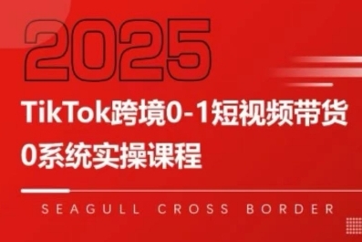 TikTok跨境0-1短视频带货，系统拆解TikTok跨境带货全链路，实现跨境可持续盈利|HOOK协议网