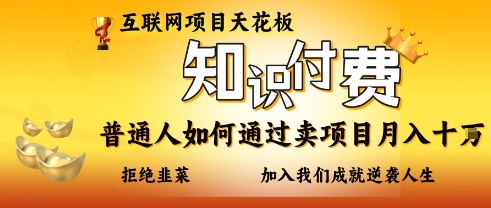 互联网项目天花板，知付付费项目，普通人如何通过卖项目月入十个，拒绝韭菜【揭秘】|HOOK协议网