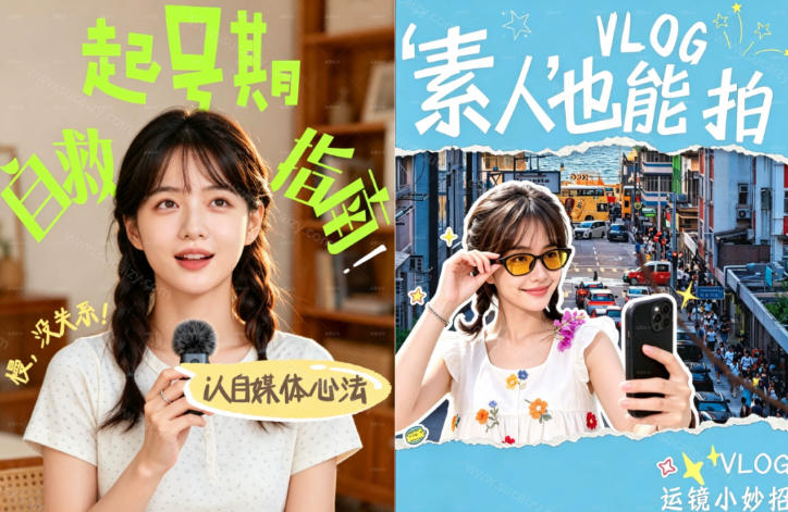 高质量素材！200款+剪映高级美观网感封面预设，各行业通用，3s搞定超美观视频封面，爆款封面模板|一人科技OPC聚合软件
