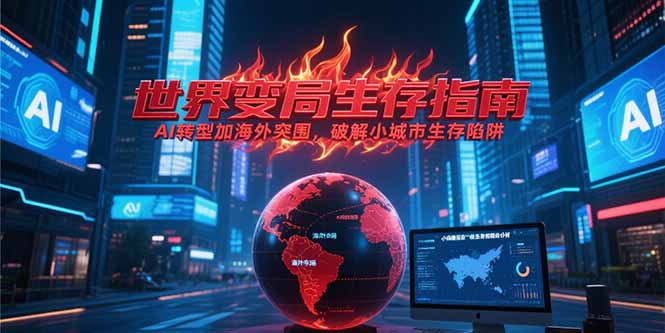 付费文章《世界变局生存指南，AI转型加海外突围，破解小城市生存陷阱》|HOOK协议网