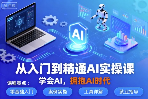 从入门到精通AI实操课，学会AI，拥抱AI时代|HOOK协议网