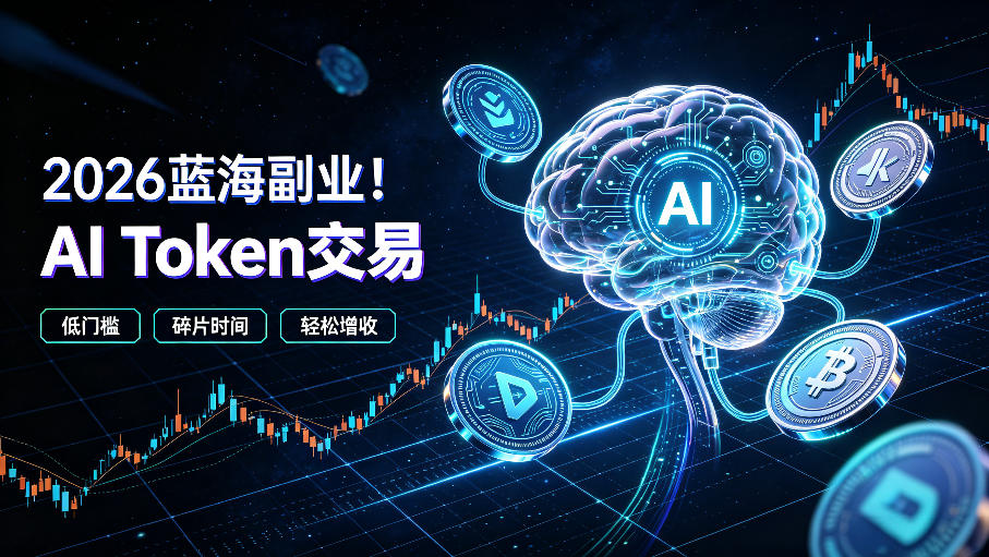 2026全新风口副业｜AI智能Token交易，空闲时间轻松 賺 收益，无需全天盯盘【揭秘】|一人科技OPC聚合软件