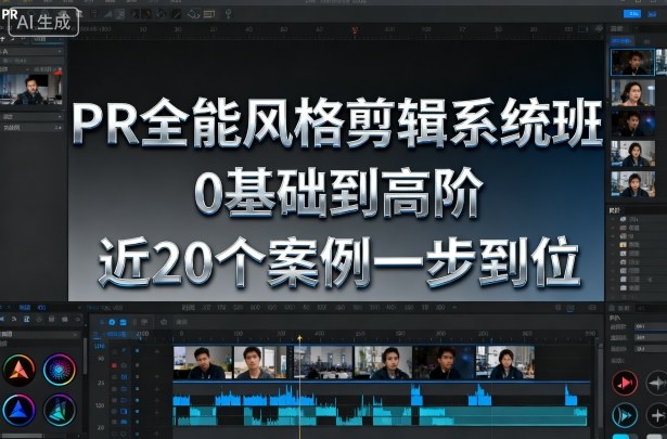 PR全能风格剪辑系统班，0基础到高阶，近20个案例一步到位|HOOK协议网