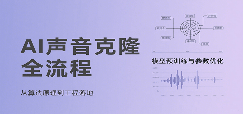 AI声音克隆全流程，基础概念到实战应用，3秒极速声音复刻、模型预训练、云端部署等|HOOK协议网