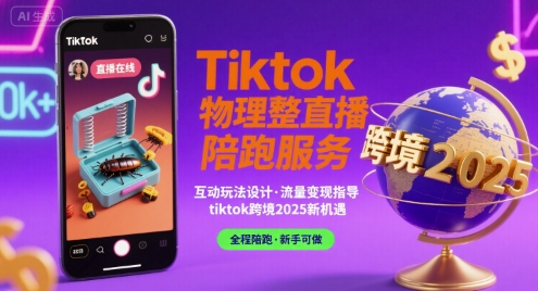 Tiktok物理整蛊直播陪跑服务-tiktok跨境2025|HOOK协议网