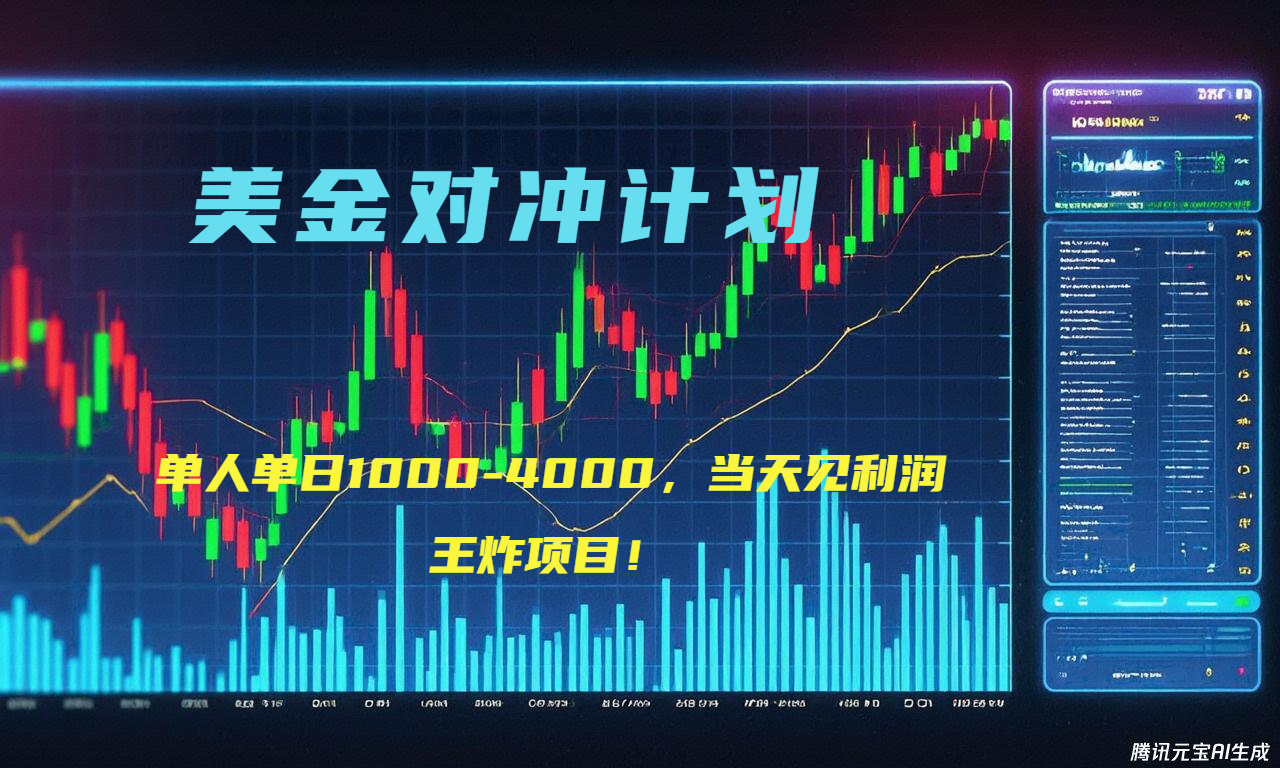 2025年最暴力项目“美金先登计划”最新最强对冲战法，每日实际收益1K-4K|HOOK协议网